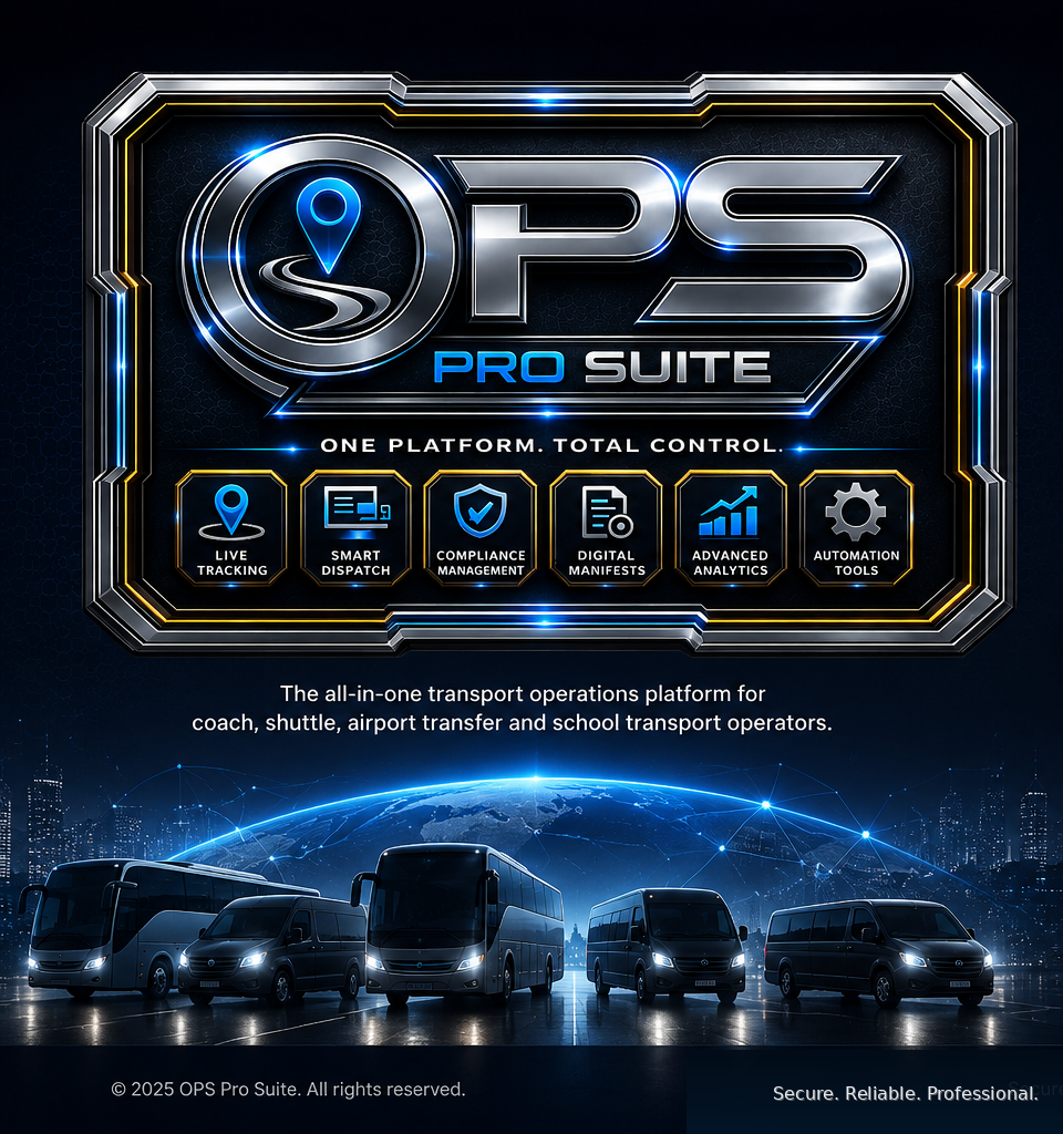 OPS Pro Suite transport platform with buses